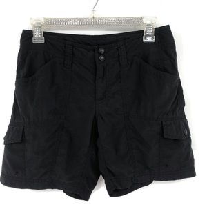 The North Face Black Nylon Shorts Size 2